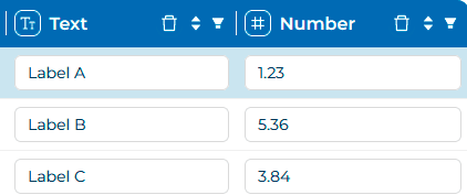 column type header icon